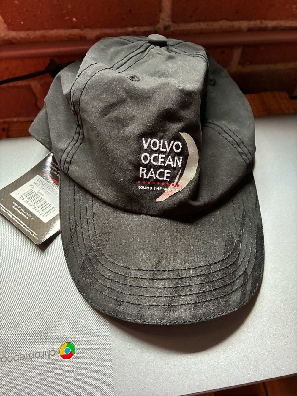 MUSTO Volvo Ocean Race Black Logo Cap